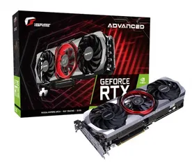 Placa de Vídeo Colorful, GeForce, iGame RTX 3070 Advanced OC LHR-V, 8GB, GDDR6, DLSS, Ray Tracing