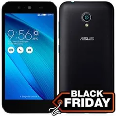 [eFácil] Smartphone Asus Zenfone Live DTV, Dual Chip, Preto, Tela 5", 3G Android 5, 8MP, 16GB - R$616