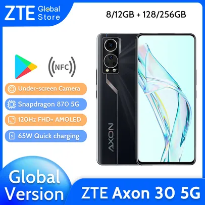 Smartphone ZTE Axon 30 5G Snapdragon 870 8GB + 128GB