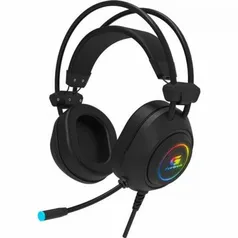 Headset Gamer RGB Crusader Fortrek | R$138