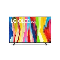 Smart TV OLED 42" 4K UHD LG OLED42C2PSA - IA LG ThinQ, Alexa