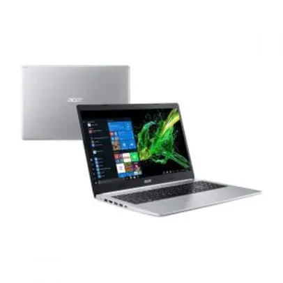 [R$3593 - AME] Notebook Acer Aspire 5 Intel Core I5 8GB 512 SSD Tela 15.6 Windows 10 | R$3.629