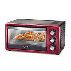 Forno Elétrico Oster Gran Taste 15L Vermelho 110V | R$290