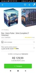 [AME] Coleção Harry Potter Box do Castelo por  R$ 70 ( com AME)