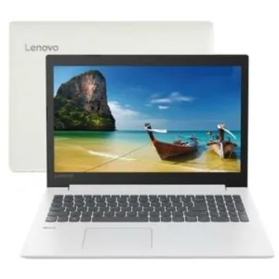 [KABUM] Notebook Lenovo IdeaPad 330, Intel Core i5-8250U, 4GB, 1TB, Linux, 15.6´, Branco