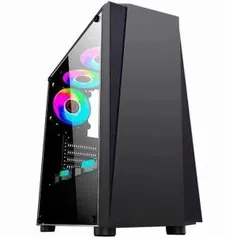 Gabinete Kmex Gamer Cg11rk Pantera 2 S/ Fonte | R$ 131