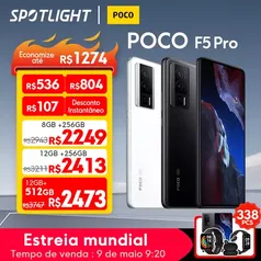 Smartphone POCO F5 PRO 12gb / 512g