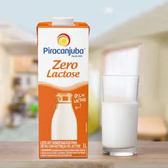 Leite Semidesnatado Piracanjuba Zero Lactose 1 Litro