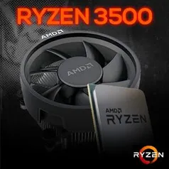 Processador AMD Ryzen 5 3500 3.6GHz (4.1GHz Turbo) | R$ 899