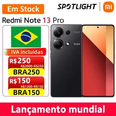 Smartphone Xiaomi Redmi Note 13 Pro 4G 8/256GB | Versão global