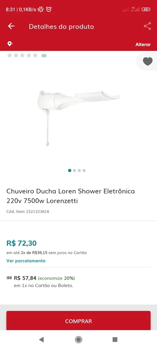 Imagen na descrição da promoção