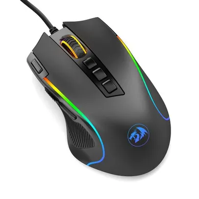 [AME R$65] Mouse Gamer Redragon Predator RGB - M612