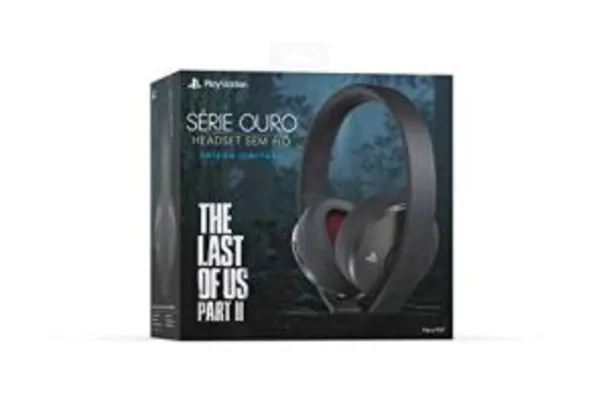 Headset sem Fio - Série Ouro - Edição Limitada The Last of Us Part II R$560