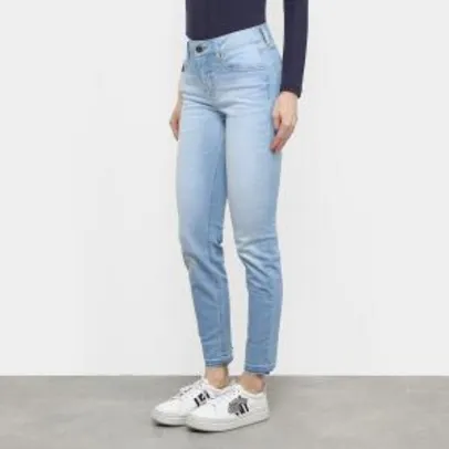 Calça Jeans Skinny Sommer Estonada Feminina | R$71