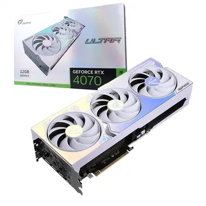 Placa De Vídeo Colorful IGame NVIDIA GeForce RTX 4070 Ultra Z OC-V, 12GB