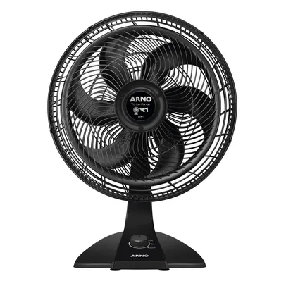 Ventilador de mesa 2 em 1 Arno 40cm VF42 Turbo Force Preto 220v