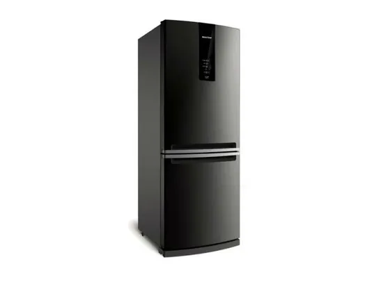 Geladeira Brastemp Frost Free Inverse 443 litros cor Inox com Turbo