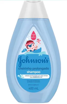 Johnson's Baby Shampoo Infantil Cheiro Prolongado, 400ml