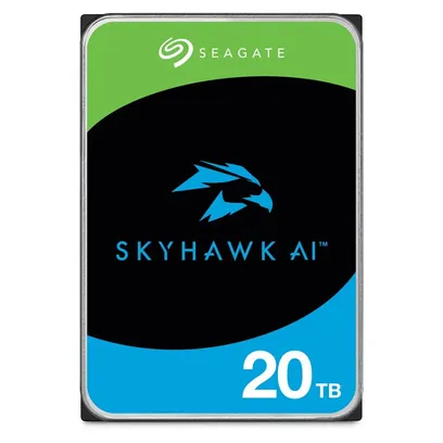 Foto do produto Hd 20TB Sata - 7200RPM - Seagate Skyhawk Ai - ST20000VE002