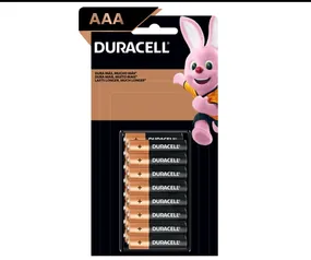 Pilha Alcalina Duracell AAA (palito) 16 uni.