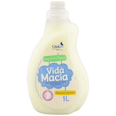 Amaciante de Roupa Vida Macia Glicerina e Camomila - 1L