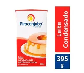 [APP + OURO + CASHBACK] Leite Condensado 395g Piracanjuba | R$2