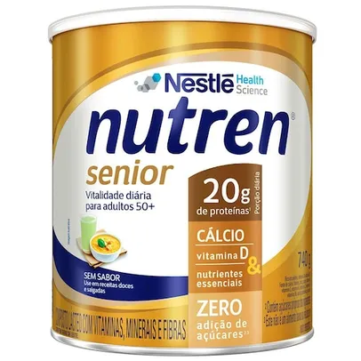 Complemento Alimentar Nutren Senior Sem Sabor - 740g