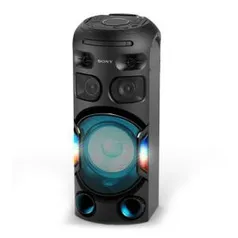 Agora com Frete Free - 500W Mini System Sony Torre de Som MHC-V42D Bluetooth MP3 USB HDMI DVD