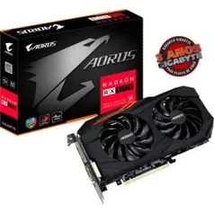 Placa de vídeo AMD Radeon RX 570 4GB Aorus RGB - R$ 930