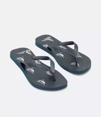 Chinelo de Dedo com Estampa de Barco Náuticos Azul