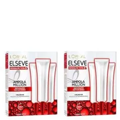 Kit Ampola de Tratamento Elseve Reparação Total 5+ 15ml com 6 unidades - Incolor - R$47