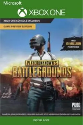 PlayerUnknown's Battlegrounds Xbox One - R$83