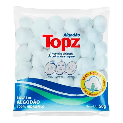 Algodão Topz Bola 50g