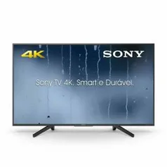 TV LED 55" Sony Smart TV X705F 4K 3 HDMI 3 USB Motionflow XR 240 