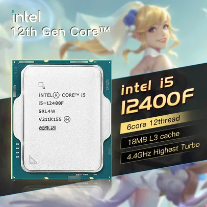 [NOVOS USUÁRIOS] Intel i5 12400f 6 core 12 threads