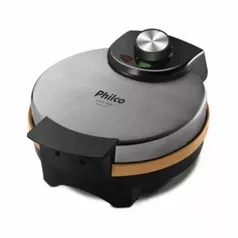 Máquina Waffle Maker Philco Maxx Gold PWM02PG 11 Níveis Temperatura 220V