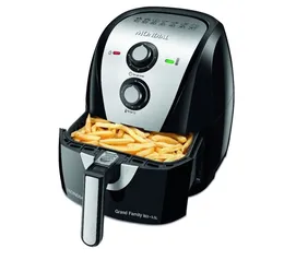 [REEMBALADO] Fritadeira Air Fryer Mondial AF-55i inox 5,5L