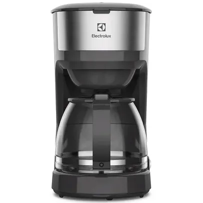 REEMBALADO: Cafeteira Elétrica Electrolux Efficient ECM20 - 30 Xícaras - Aço Inox/Preto - 110V