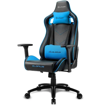 Cadeira Gamer Sharkoon Elbrus 2, Black Blue