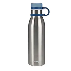 (PRIME) Garrafa Térmica Inox Parede Dupla Matterhorn, Contigo, Azul, 591ML