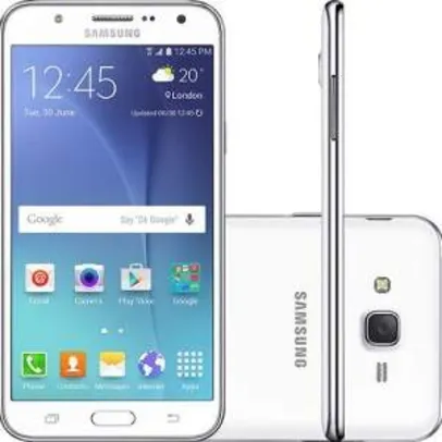[Sou Barato] Smartphone Samsung Galaxy J7 Duos Dual Chip Desbloqueado Oi -Branco por R$ 899