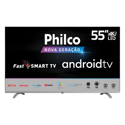 Smart Google Tv Philco 55" | R$2400