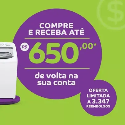 Promoção Cashback Consul - Compre e Receba até R$650 de Volta na sua conta