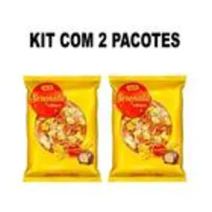 Kit 2 Pacotes Bombom Serenata 825g Cada Garoto