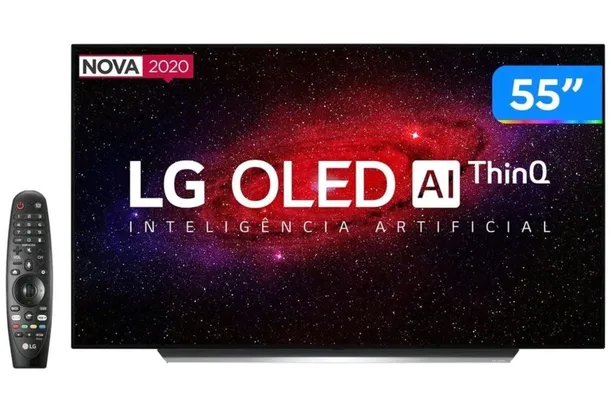 Smart TV OLED 55'' LG Ultra HD 4K | R$4559