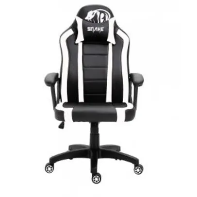 Cadeira Gamer Snake Viper II, Black/White, SNG-CH-VI002 | R$719