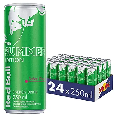 Energético Red Bull Energy Drink, Summer Pitaya, 250 ml (24 latas)