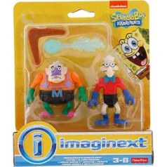 Bonecos Homem Sereia e Mexilhãozinho Imaginext - Mattel