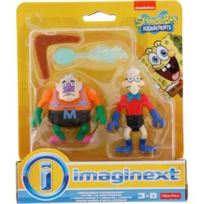 Bonecos Homem Sereia e Mexilhãozinho Imaginext - Mattel