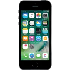 iPhone 5S 16GB Cinza Espacial Tela 4" IOS 8 4G Câmera de 8MP  por R$ 1134